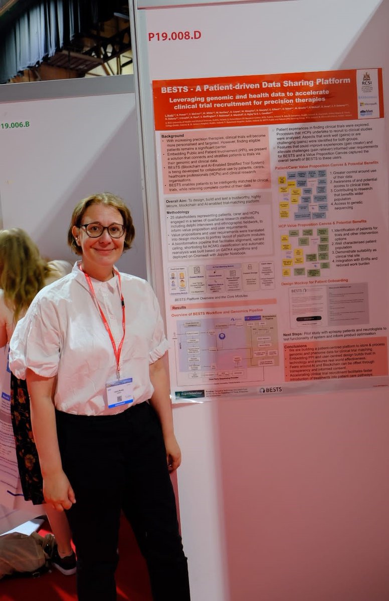 Futureneuro_ie's tweet photo. Shout-out to the strong @Futureneuro_ie team @eshgsociety with research covering  diagnostic &amp; bioinformatic tools,  population-based genomics, predictors of adverse reaction, novel dominant epilepsy genes &amp; genomic-based trial recruitment. @GenomicsCRT @scienceirel #ESHG2023 https://t.co/TH4bRkY2Ho