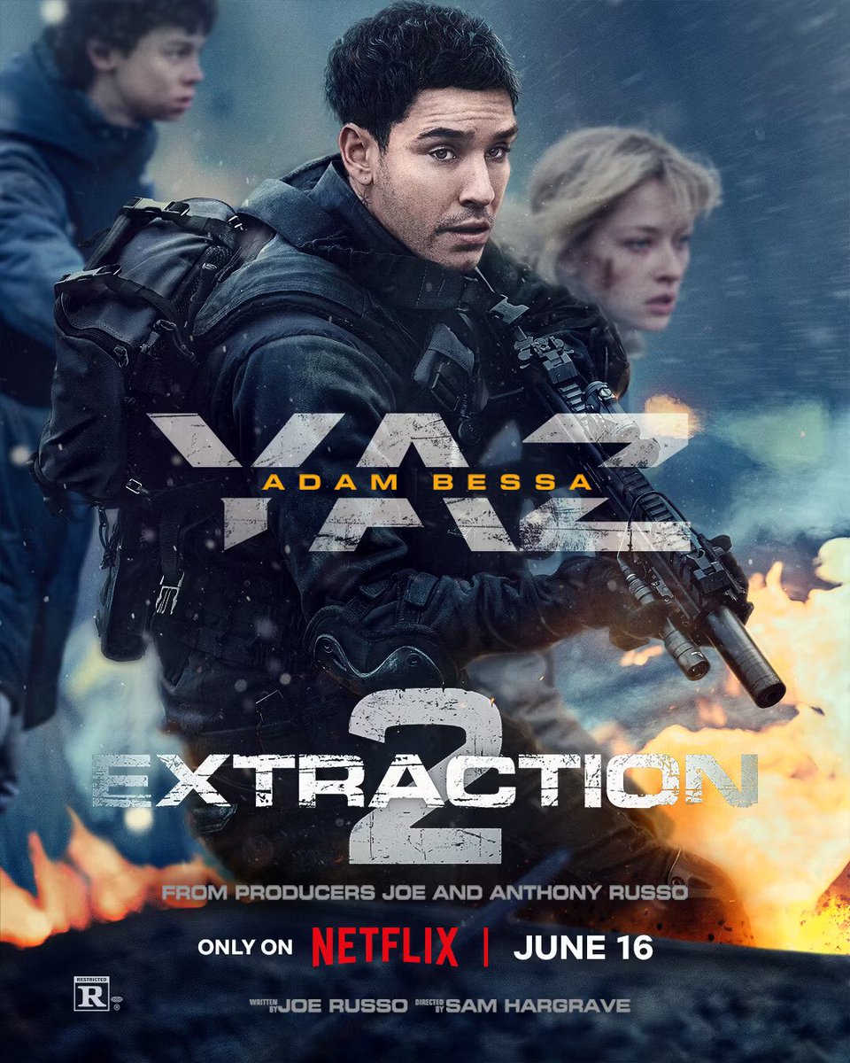 Extraction 2 character posters. #TheActionReturns #TheActionReturnsPodcast #TheHorrorReturns #TheHorrorReturnsPodcast #THRPodcastNetwork #Action #ActionMovies #ActionFilms #ActionTelevision #ActionSeries #ActionMoviePodcast #Extraction2 #Netflix
