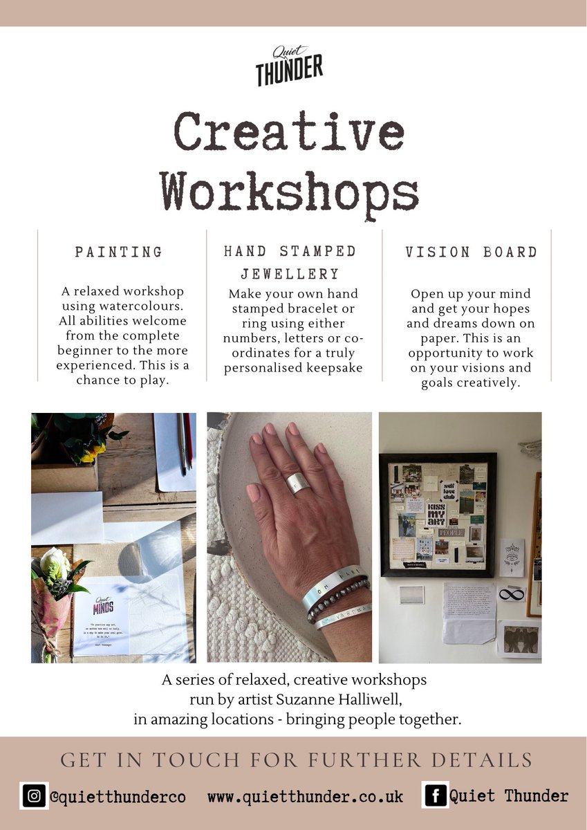 just_suze's tweet photo. New creative workshop dates out 🙌🏼
#Bolton https://t.co/ttw5JKIDJZ