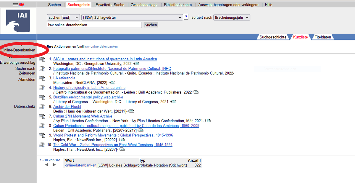 IAI_Bibliothek's tweet photo. It´s #DatabaseTuesday! Following the trend from our colleagues @AlverniaLibrary, every Tuesday we´ll present useful databases.
Are you doing research on the #ColdWar from a global perspective? Check out these databases from @NewsBank #KalterKrieg https://t.co/zGEFbQfx5s