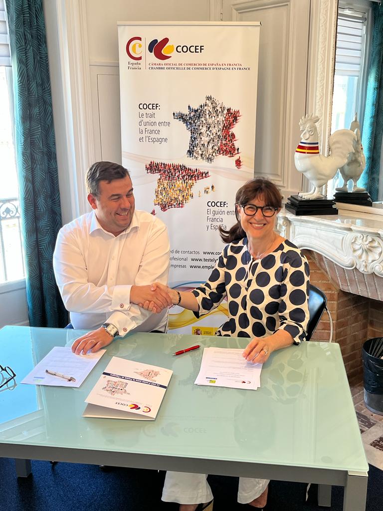 Cette collaboration permettra aux étudiants des écoles #EGC de bénéficier des services de la COCEF : certification en espagnol Test ELYTE, offres de #stages / #emplois, conférences sur les opportunités professionnelles en Espagne. 
Un partenariat qui s'annonce prometteur !
