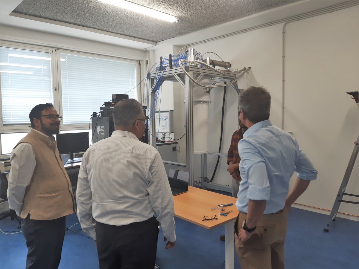 Bluefors (@bluefors_ltd) on Twitter photo #BlueforsLab in Delft was visited by <a href="/cdacindia/">C-DAC India</a>'s Asheet K. Nath and Amit Saxena.
Together with @Qbloxquantum's Niels Bultink and <a href="/vishalchatrath/">vishal chatrath</a> from <a href="/QuantrolOx/">QuantrolOx</a>, we had the chance to present the lab, and the larger #Quantum Delft ecosystem to the visitors. #BlueforsLab in Delft was visited by <a href="/cdacindia/">C-DAC India</a>'s Asheet K. Nath and Amit Saxena.
Together with @Qbloxquantum's Niels Bultink and <a href="/vishalchatrath/">vishal chatrath</a> from <a href="/QuantrolOx/">QuantrolOx</a>, we had the chance to present the lab, and the larger #Quantum Delft ecosystem to the visitors.