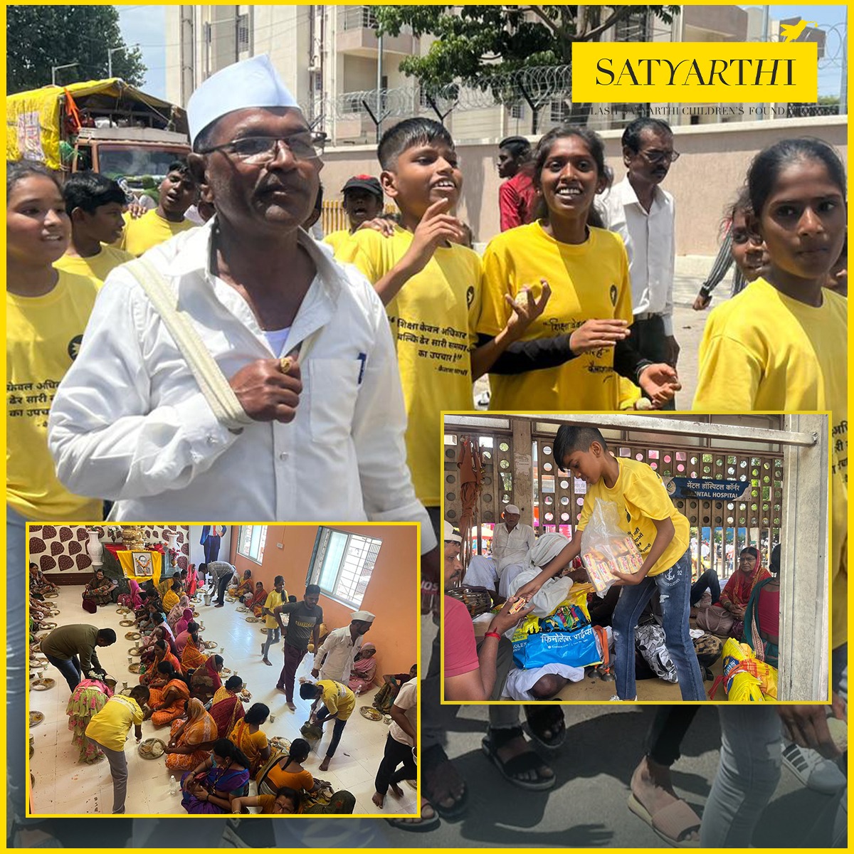 SEVA is the biggest form of service. In the spirit of seva, the children of #BalMitraMandal, #Pune, selflessly served and supported the #Warkaris during #PayiDindiWari, spreading joy and advocating for children's rights.
 
@games24x7

#BMM #balmitramandal