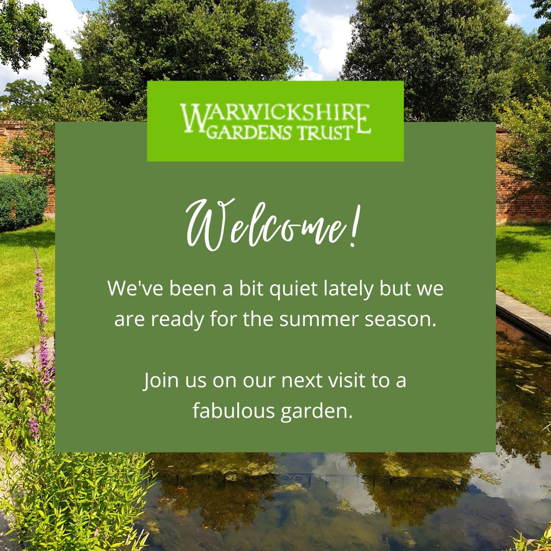 Welcome to all our new followers! 

Join us on our next visit to the fabulous garden at Admington Hall and don't forget to tell your friends. Bring on the summer! ☀️

#summergardens #shipstononstour #warksGT #warwickshiregardenstrust