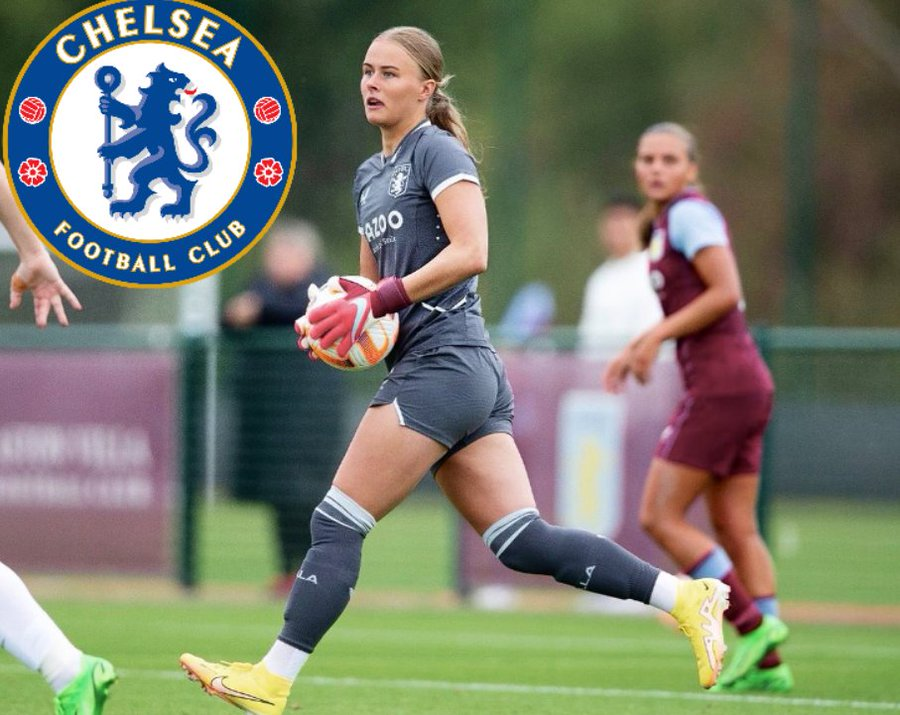 🚨England Lionesses and Aston Villa goalkeeper Hannah Hampton will sign with Chelsea FC, controversially attended the Villa vs Chelsea match despite Carla Ward leaving her out of the squad and not with the team. #AVFC #ChelseaFC #BarclaysWSL