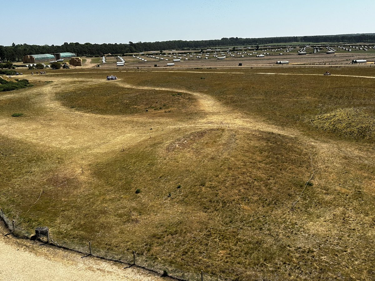 Not going to lie, it reminds me of a golf course #SuttonHoo