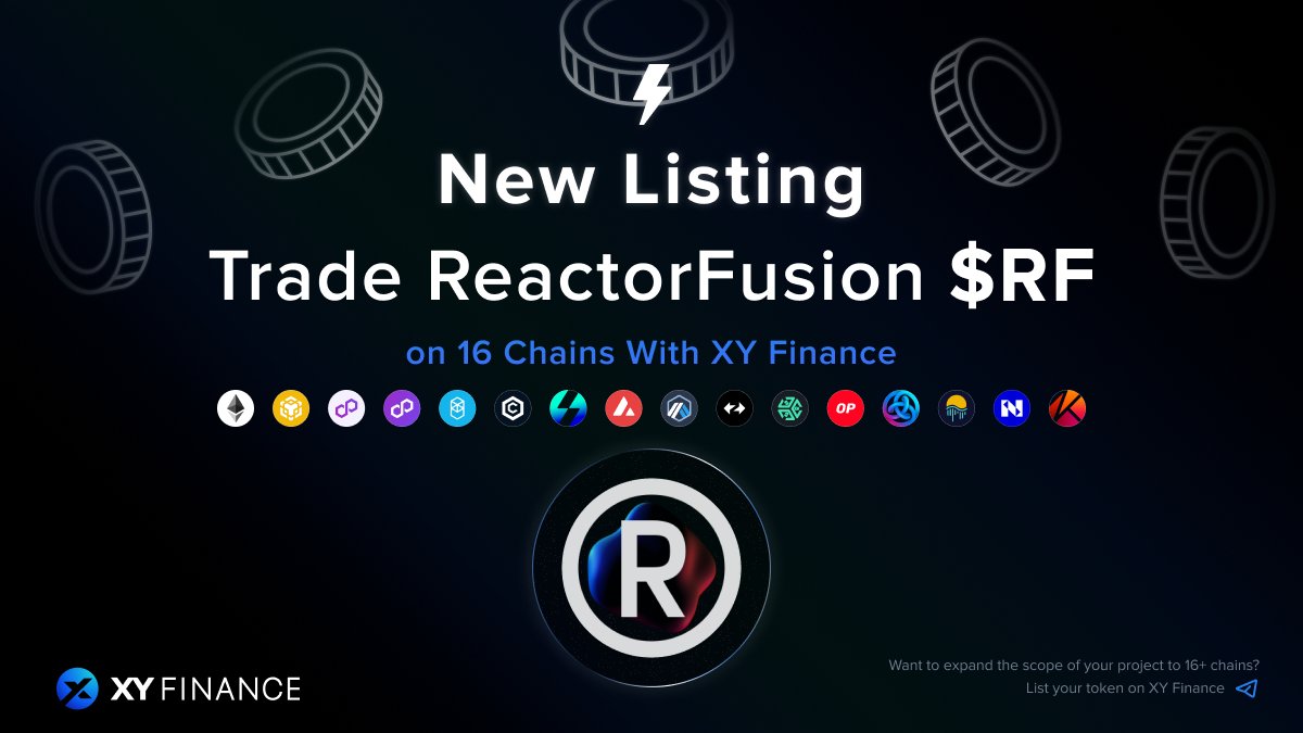 xyfinance's tweet image. XY Finance has listed @ReactorFusionR $RF on @zksync🔥

$RF Utilities
✅ Stake $RF to get $sRF &amp;amp; Velocore’s $VC as reward
✅ Bribe $VC holders to vote for RF/ETH liquidity pair &amp;amp; increase the pool’s APR
✅ Earn part of Velocore &amp;amp; ReactorFusion revenue

Trade $RF from assets…