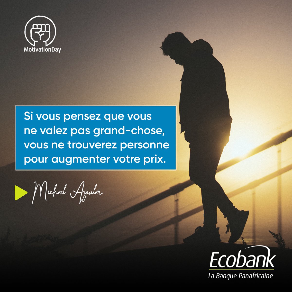 #EcobankRDC #MotivationDay #LaBanquePanafricaine