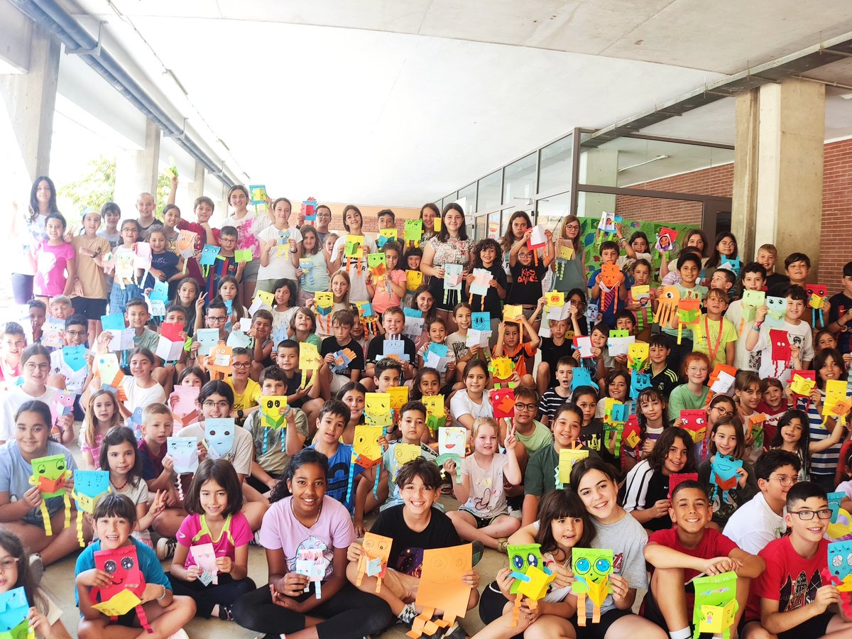 Avui cloenda d'apadrinament 1r-5è. Com sempre ha estat un plaer!