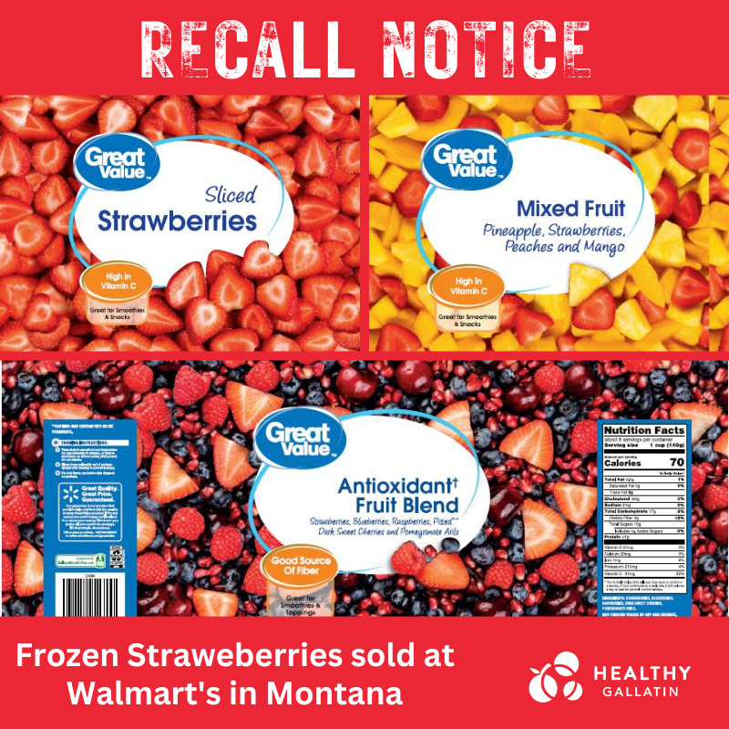 Gallatin Health Department on Twitter "⚠️Recall notice for Great Value