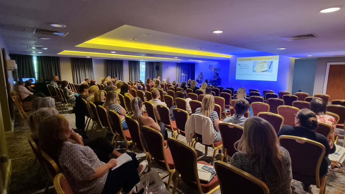 NAEPORGANISERS's tweet photo. @BryonyShannon and @AnnaSeverwright did a wonderful session together as our final presentation of day 1 talking about how we talk about care but also how products are designed and supplied to home environments.

Thank you ladies!!

#naep23 #naepconference #naeporganisers https://t.co/Jc7AH0XxHB