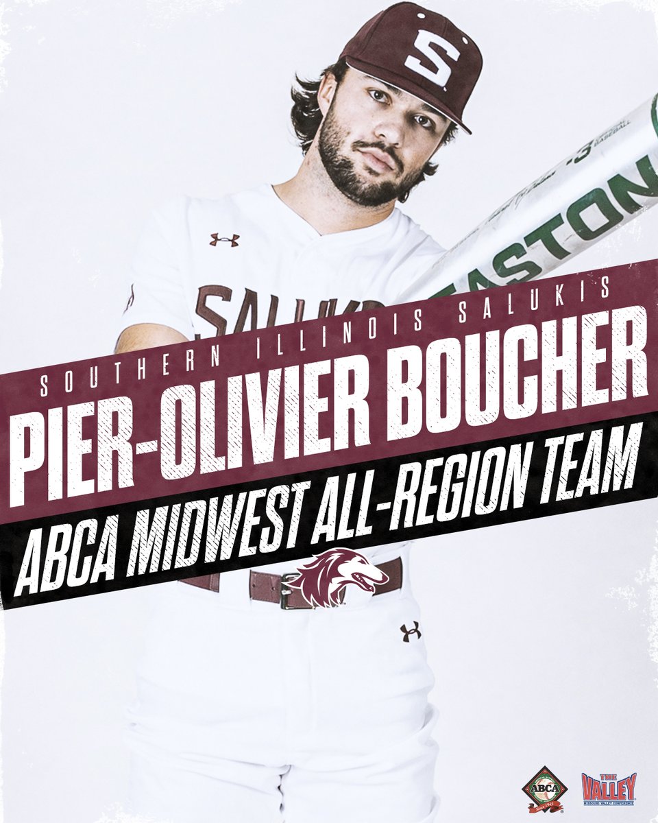 Another award coming in for <a href="/_poboucher/">Pier-Olivier Boucher</a> as he earns <a href="/ABCA1945/">ABCA</a> All-Region Honors

bit.ly/3JaFYiM