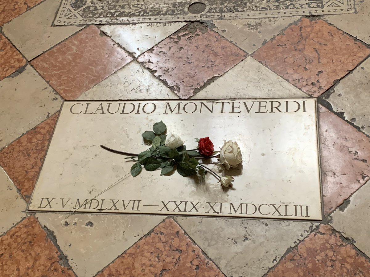 .#Gravespotting #ClaudioMonteverdi