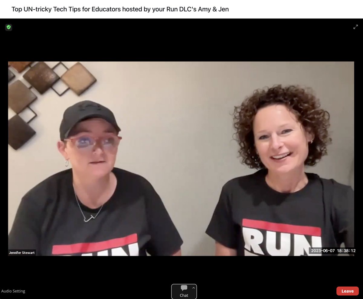 mrhartgis's tweet image. Great session @iustevens &amp;amp; @MissStewy @KeepINLearning 2023 #VirtuallyDifferent SummerConf. Part on #AI was worth the admission price alone. Check out #Twee, @curipodofficial, &amp;amp; #QuestionWell. Vet AI generated stuff for appropriateness &amp;amp; relevance. &quot;AI is @NKOTB &amp;amp; Hangin Tough.&quot;🤣