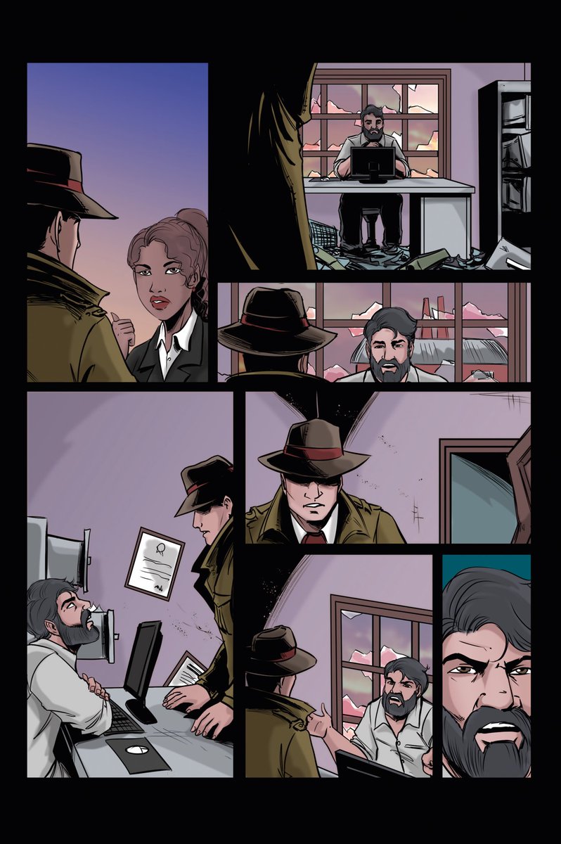 We are about $800 away from hitting our goal! Sharing some more artwork from one of our artists, Marc Oliver, who is really bringing “Yours Truly, Johnny Dollar” to life! 

Thanks to everyone who has backed us so far, there is still time if you haven’t.

kickstarter.com/projects/21193…