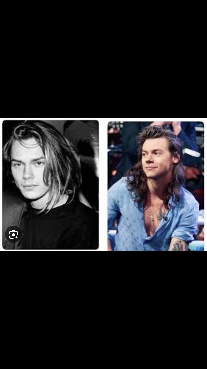 idress2kill's tweet photo. Please cast Harry Styles to play River Phoenix, in a movie, already.  

RP died in late ‘93 and HS was born in early ‘94.  

IJS, If I believed in reincarnation… 🧐😵‍💫🤔

#HarryStyles #RiverPhoenix #Reincarnation https://t.co/XdWP7tfuNS