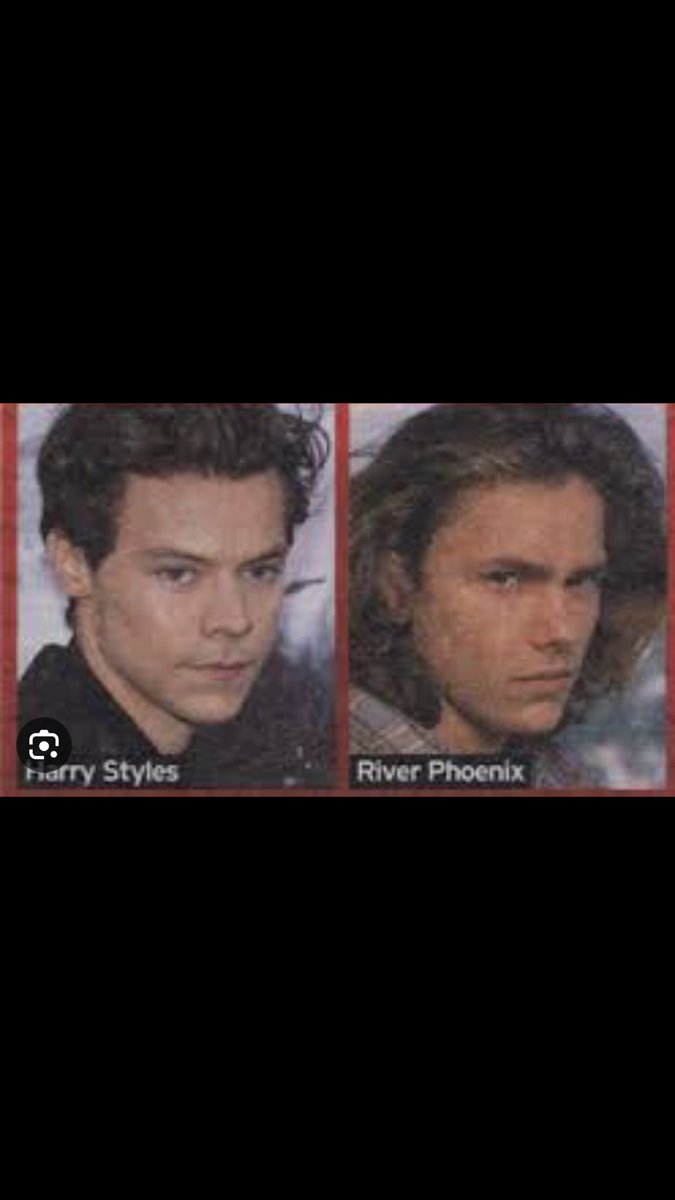 idress2kill's tweet photo. Please cast Harry Styles to play River Phoenix, in a movie, already.  

RP died in late ‘93 and HS was born in early ‘94.  

IJS, If I believed in reincarnation… 🧐😵‍💫🤔

#HarryStyles #RiverPhoenix #Reincarnation https://t.co/XdWP7tfuNS