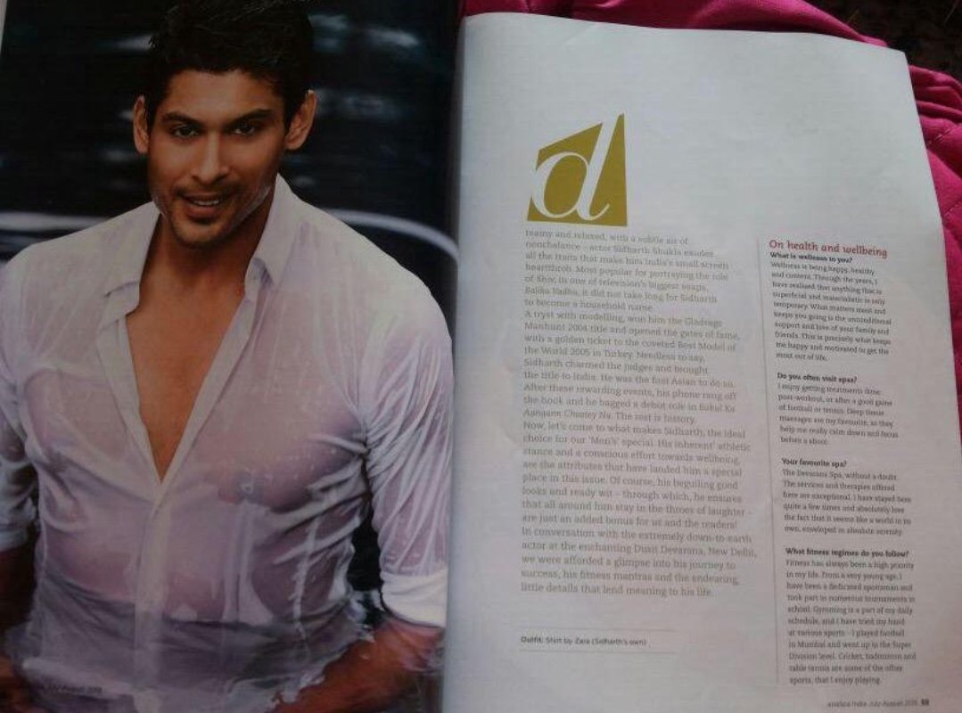 MunaAmirjan1's tweet photo. Captured hearts of a million people and still continues.
@sidharth_shukla on the cover of #AsiaSpa magzine , looking better than ever! Nothing is forgotten, buddy ever
Adith's IG post
#SidharthShukla
#SidharthShuklaLivesOn
#SidharthShuklaForever https://t.co/KDkhGWMR4J