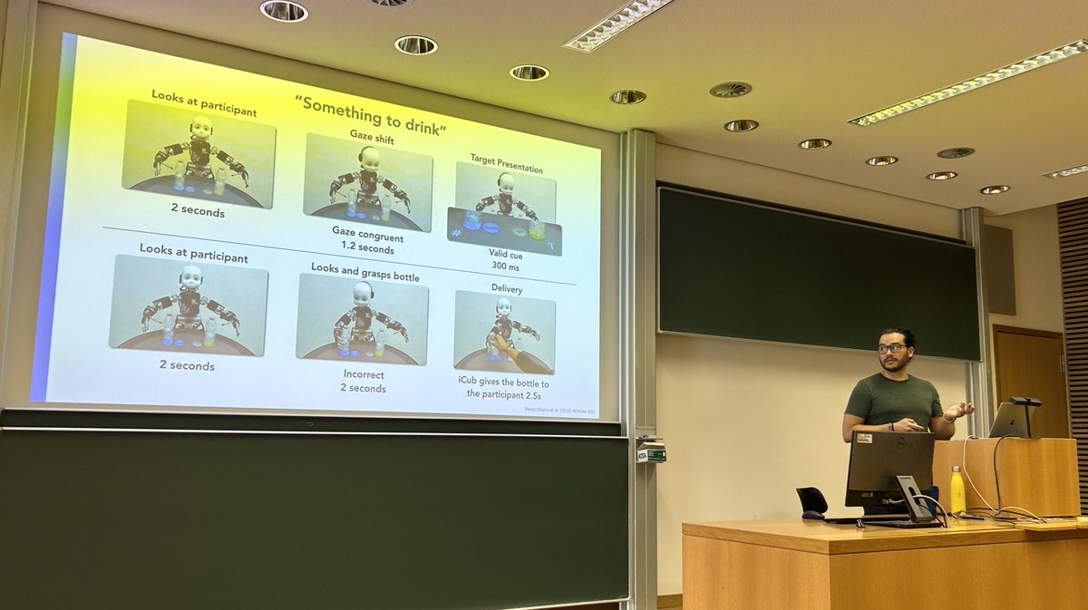 Julia Baum (@julialexabaum) on Twitter photo Today @ocraneri talked about social cognition in human robot interaction at <a href="/AbdelRahman_Lab/">Abdel Rahman Lab (currently shut down)</a> lecture series on cognitive science!
Inspiring discussions on what it means to interact with robots socially and what it means to be humanlike…Stay tuned for his exciting research 🧠 Today @ocraneri talked about social cognition in human robot interaction at <a href="/AbdelRahman_Lab/">Abdel Rahman Lab (currently shut down)</a> lecture series on cognitive science!
Inspiring discussions on what it means to interact with robots socially and what it means to be humanlike…Stay tuned for his exciting research 🧠