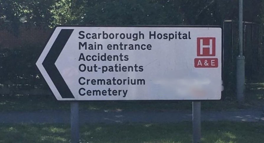 This is hilarious 😂 😆 oh dear

I'm sure some people will not like going to this hospital.