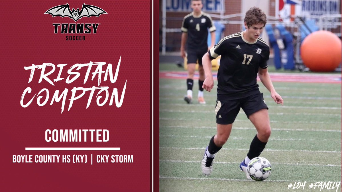 Today we welcome Tristan Compton. 

Tristan was selected 1st Team all state while collecting 82 goals and 17 assists throughout his high school career. 

#LDH #Family 🦇