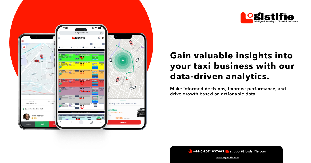 Gain valuable insights into your taxi business with our data-driven analytics. Make informed decisions, improve performance, and drive growth based on actionable data.

#taxibookingapp #taxi #cab #cabservices #taxiservice #car #cabbooking #cabbookings #taxibooking #Bookings