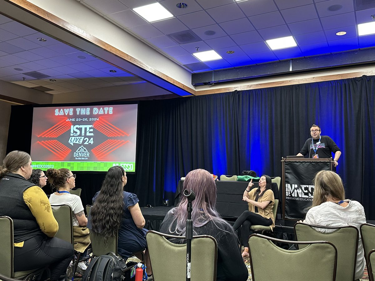 Can’t wait for #ISTELive24 in Denver and to support through <a href="/InnEdCO/">InnEdCO</a>. What an exciting opportunity to host such an awesome conference?! 😍