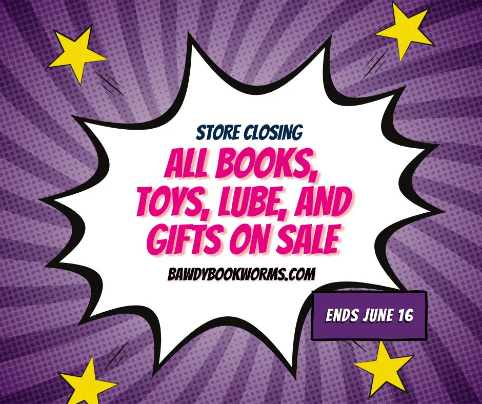 bawdybookworms's tweet photo. After nearly 8 years, our ecommerce store is closing. We'll miss you all so much! 

Stop by https://t.co/Wz0QSXnCTb before June 16 to stock up on all your favorite things before we close our doors.

#bawdybookworms #bookstagram #happymail #bookbox #romancereaders https://t.co/ZMqoFjkrjd
