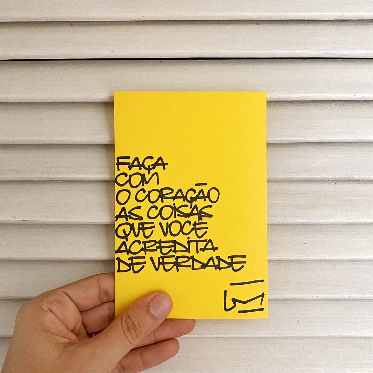 umcartao's tweet photo. Se você acredita mesmo, vai com tudo! https://t.co/YsKqeJizpn