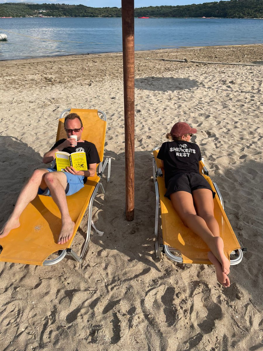 Some top notch shirking from our <a href="/Ben_McNamee/">Ben McNamee</a>, courtesy of <a href="/MedSailors/">MedSailors</a>. 

Meanwhile, we’re open as usual in SE14. 

#ShirkRestandPlay