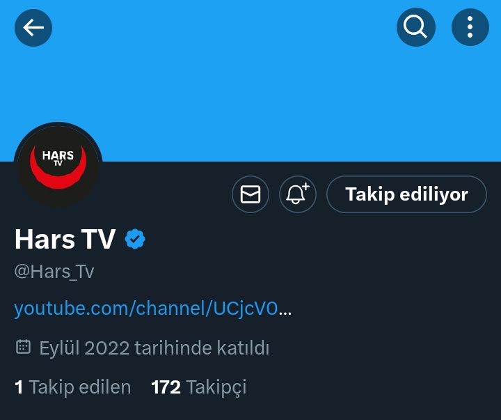 Bence takip edin Uğur abiyi. Özellikle YouTube kanalını. @Hars_Tv