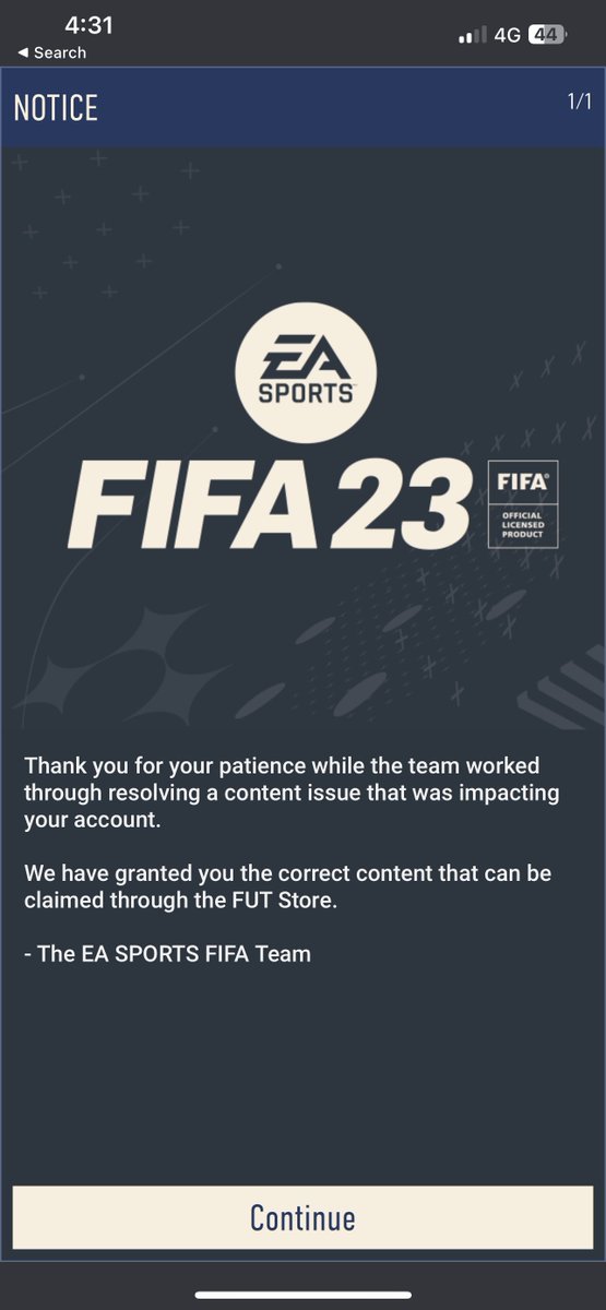 ItsDylanClarke1's tweet photo. @EAFIFADirect When I go into the store I have no compensation? https://t.co/3NCno9xxzX