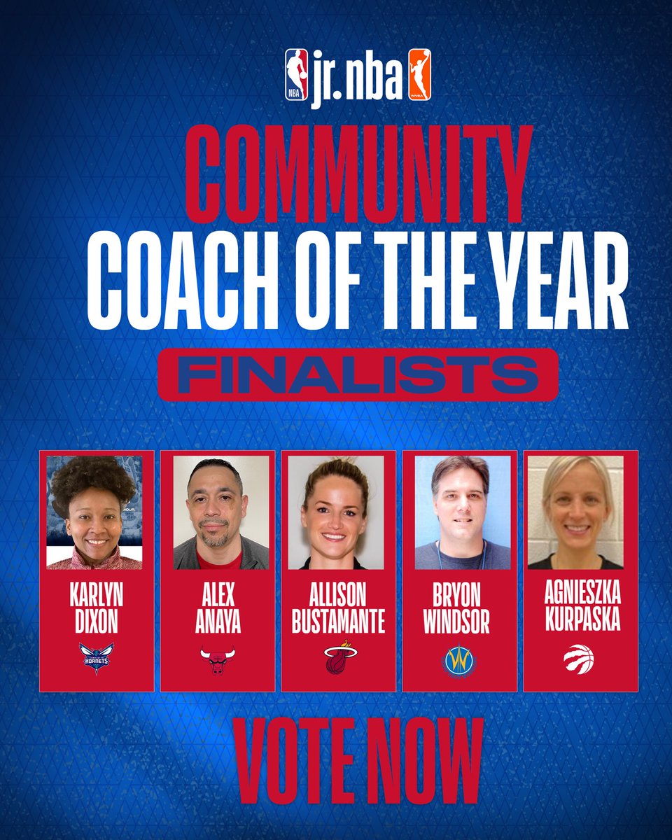 Sooooo excited to be a finalist for @jrnba Community Coach of the Year for my work as Founder and CEO of @TheEATAcademy and @TeamEATCLT ! If you have a moment please use this link to vote for me! You can vote as many times as you’d like through Sunday ❤️ nba.jebbit.com/leplctdp?L=Ful…