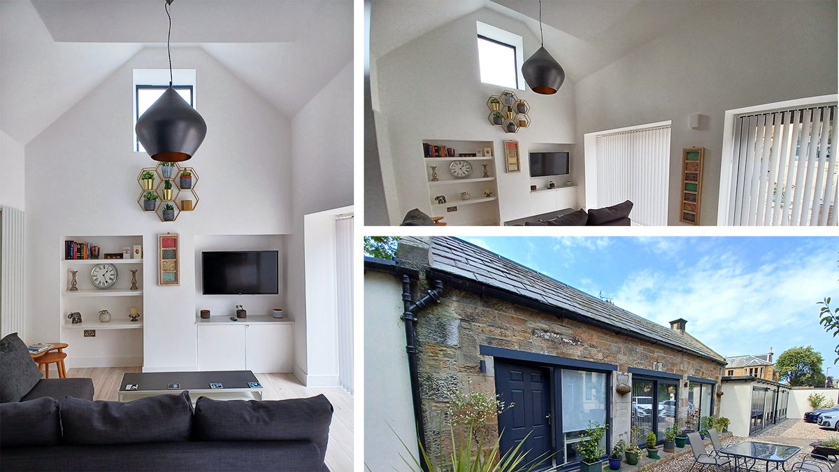 First site visit and photos taken of the newly complete and charming mews conversion on Merchiston Place, Brunstfield. Excited to see the owners enjoying the full versatility and character this historic property has to offer! #EdinburghArchitecture #CityLiving #MewsConversion"