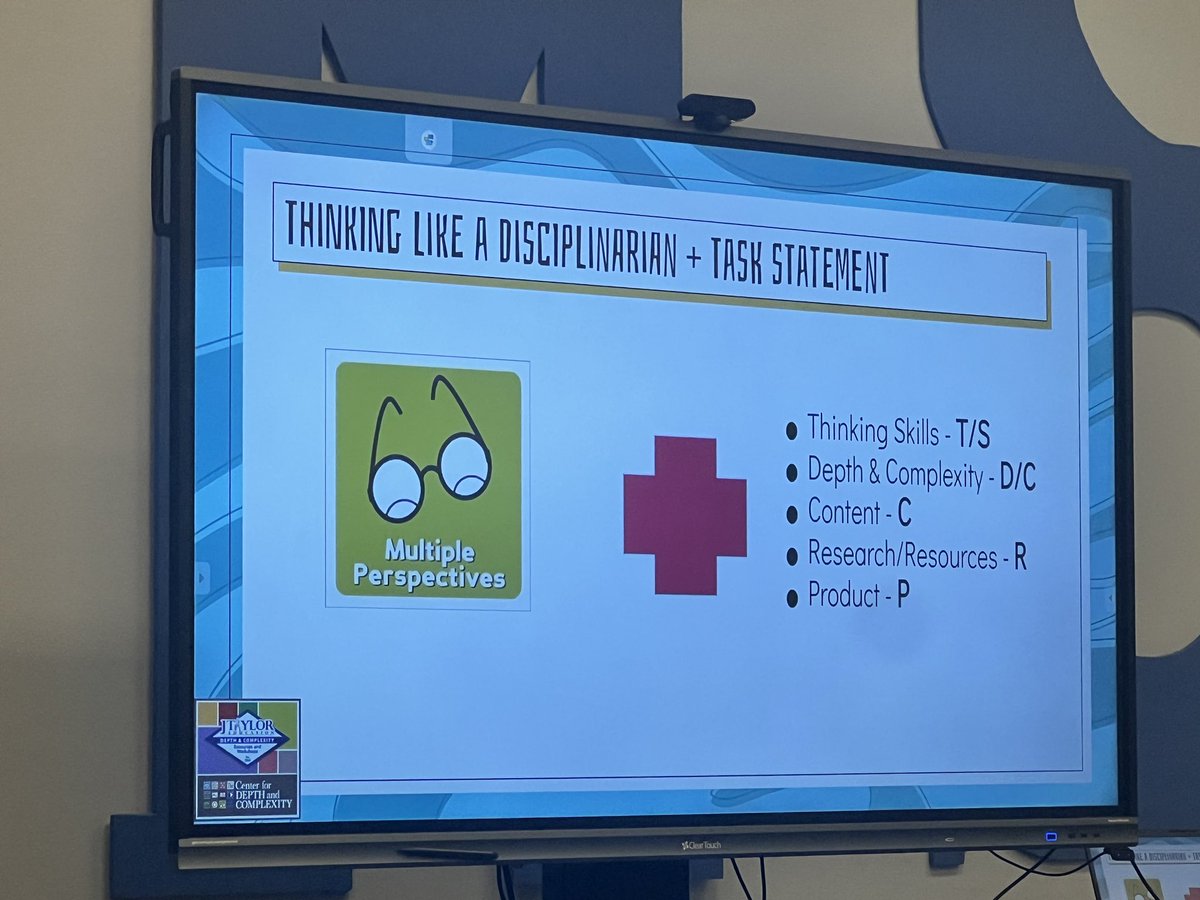 Michelle Moak (@michelle_moak) on Twitter photo Day 2 Depth and Complexity: Language of the Discipline. The student becomes the expert! <a href="/JTaylorEdu/">J Taylor Ed: The Center for Depth & Complexity</a> <a href="/AdvancedRrisd/">RRISD Advanced Academics</a> <a href="/RoundRockISD/">Round Rock ISD</a> <a href="/smswain/">Michelle Swain</a> <a href="/waggybioteacher/">Jaynelle Wagliardo</a> Day 2 Depth and Complexity: Language of the Discipline. The student becomes the expert! <a href="/JTaylorEdu/">J Taylor Ed: The Center for Depth & Complexity</a> <a href="/AdvancedRrisd/">RRISD Advanced Academics</a> <a href="/RoundRockISD/">Round Rock ISD</a> <a href="/smswain/">Michelle Swain</a> <a href="/waggybioteacher/">Jaynelle Wagliardo</a>