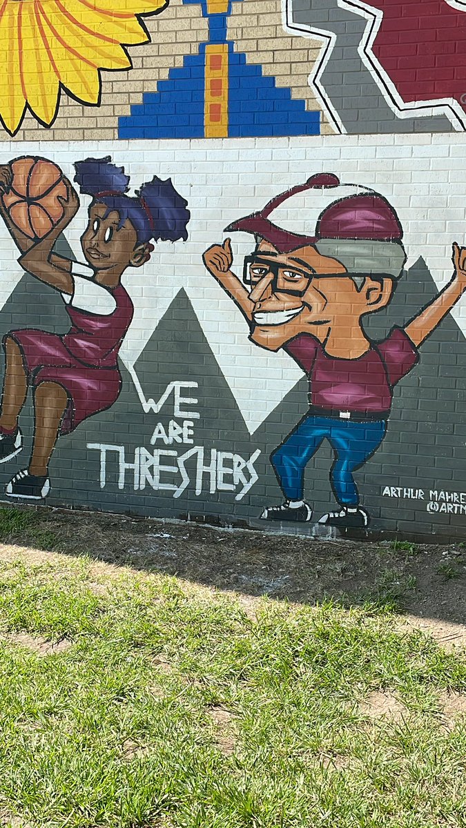 A new addition to the senior class mural wall! #WeAreThreshers #BethelKS #ThresherAlumni #RollOn #ClassOf2023