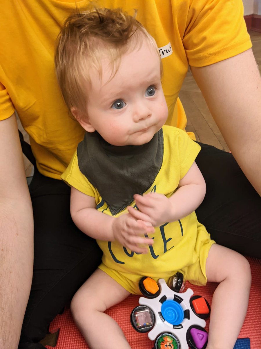 The little champ himself is sporting yellow for #CFWeek.

The theme is #Research and without research this little guy would be unlikely to reach adulthood (I'm talking about all the CF research here). Recent research has taken his life expectancy from ~30 years to >70 years!