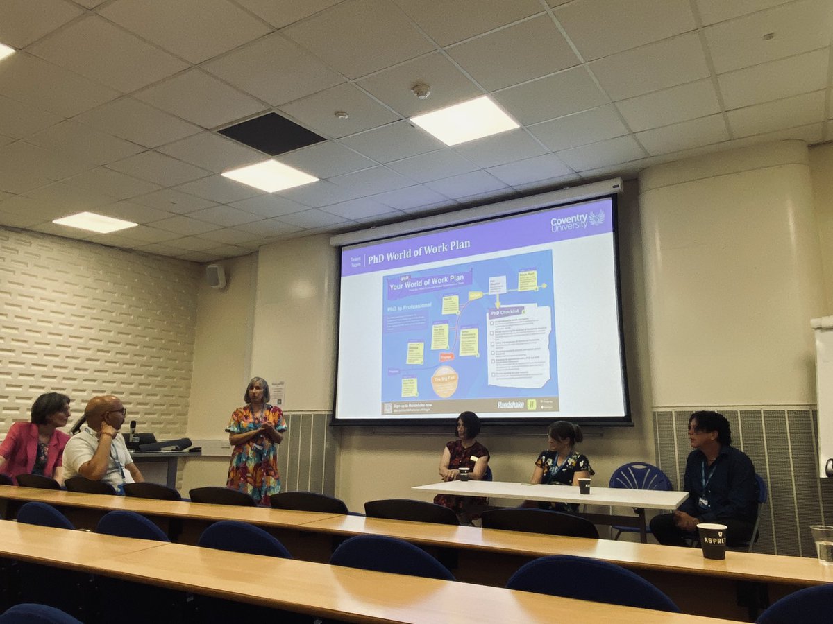 Each PhD journey is unique as much as each career pathway <a href="/CovUniResearch/">Coventry University Research and Innovation</a>  has one the most warm, supportive and gentle academic team! Great feeling of community and togetherness today at the #CHCPGRworkshop <a href="/ProfJennyGamble/">Prof Jenny Gamble</a> <a href="/Rosiekneafsey/">Rosie kneafsey</a> <a href="/a_adanks/">Abiodun Adanikin</a>