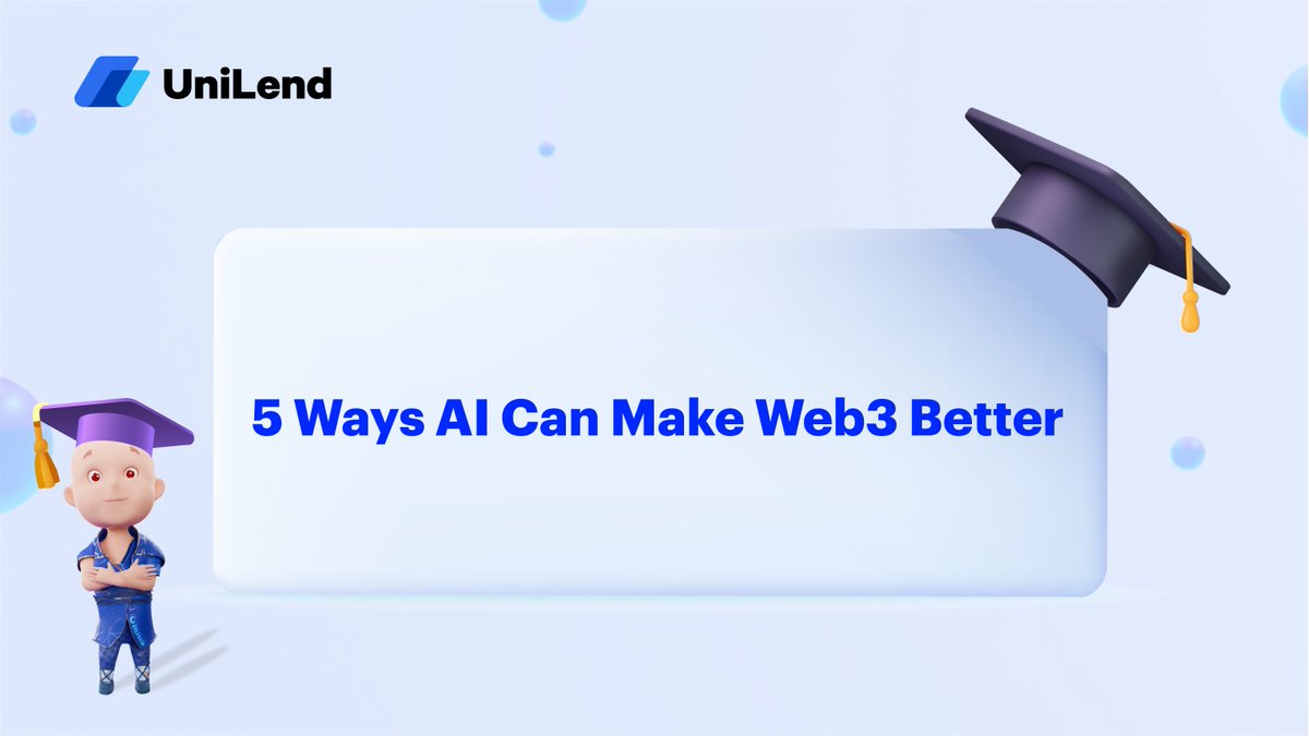 AI + Web3 = The ultimate dynamic duo! 💙

🔋From #ChatGPT to decentralized connectivity, AI is turbocharging #Web3 in five amazing ways!

📚Read the #EdUniLend blog for the inside scoop: medium.com/@edunilend/5-w…