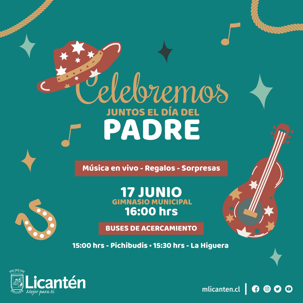 ¡Feliz Día del Padre! 👨‍👦

Queremos celebrar junto a ustedes el Día del Padre.

#DíaDelPadre #LicanténMejorParaTi