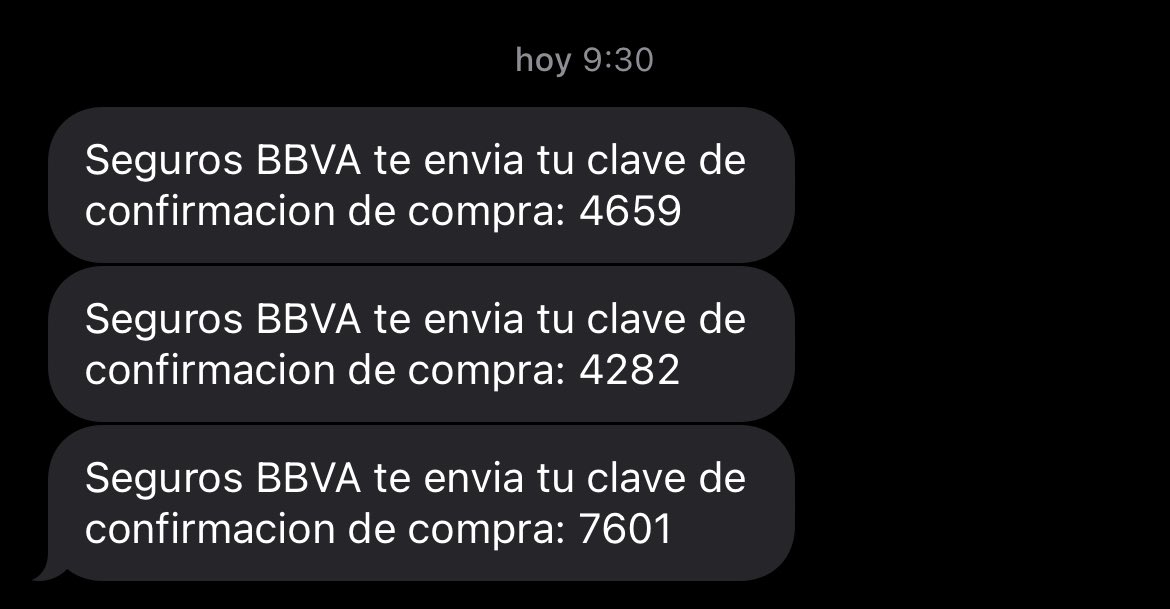 EriickaaNaavaa's tweet photo. @BBVARe_mx Me pueden ayudar con lo siguiente?: me marcaron ofreciéndome beneficios, les dije que no me interesaba, colgué e inmediatamente me llegaron estos msjs a mi celular. @CondusefMX https://t.co/uspk2rWWHw