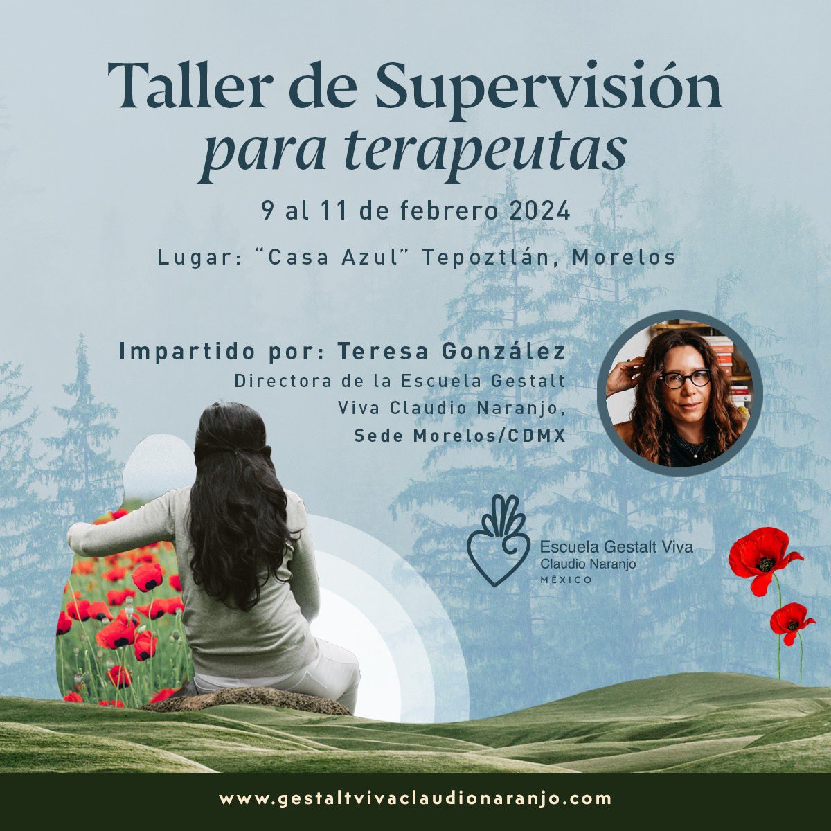 gestaltviva's tweet photo. Nuevo grupo de Supervisión para terapeutas, en Tepoztlán,Morelos.
Impartido por Teresa González 🥰

Aprovecha el 10% de descuento pagando antes del 1 de octubre 2023.

Informes e inscripciones en el siguiente link👇🏻:
https://t.co/AdKgdRpaEk

#escuelagestaltviva #claudionaranjo https://t.co/u44SgckDbj