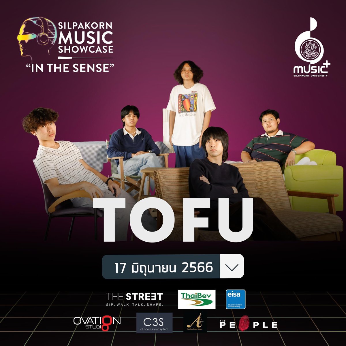 Saflute's tweet photo. มาแล้วว ~~ Line Up ศิลปินเวทีใหญ่ ในงาน Silpakorn Music Showcase 2023
#newery #saltysalmon #theyers #TOFU
.
📣 ก็บอกแล้วว่ามันดี มาเจอกัน วันที่ 16-17 มิถุนายน 2566 👇
📍 ชั้น 5 ศูนย์การค้า เดอะ สตรีท รัชดา
#sufmshowcase2023 #inthesense #คณะดุริยางคศาสตร์ศิลปากร #silpakornmusic https://t.co/sx1KhT28NM