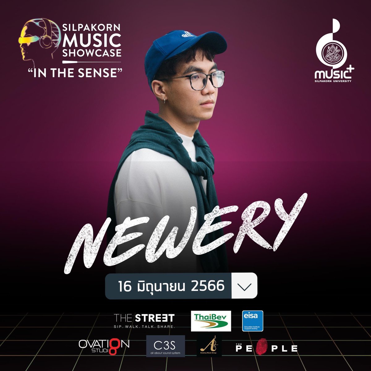 Saflute's tweet photo. มาแล้วว ~~ Line Up ศิลปินเวทีใหญ่ ในงาน Silpakorn Music Showcase 2023
#newery #saltysalmon #theyers #TOFU
.
📣 ก็บอกแล้วว่ามันดี มาเจอกัน วันที่ 16-17 มิถุนายน 2566 👇
📍 ชั้น 5 ศูนย์การค้า เดอะ สตรีท รัชดา
#sufmshowcase2023 #inthesense #คณะดุริยางคศาสตร์ศิลปากร #silpakornmusic https://t.co/sx1KhT28NM