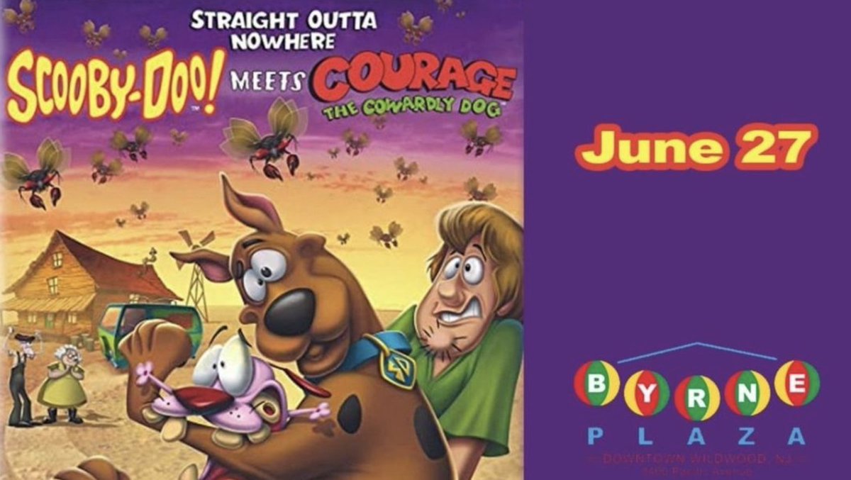 🎬🍿In just two short weeks, Free Movies in Byrne Plaza are back! Come early and visit the Downtown Wildwood shops and restaurants. 

Join us to kick off Movie Nights in Byrne Plaza on Tuesday, June 27th!

Free Movies are sponsored by the Downtown Wildwood Businesses!