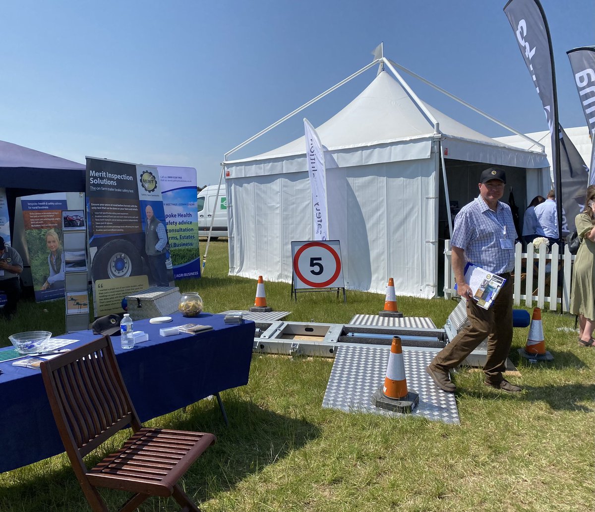 Come and say hello to us at Cereals … stand 256, row b!! We have our Merit Inspections trailer brake testing rig with us, come and have a look! @CerealsEvent @MeritInspection @MeritAgCheck