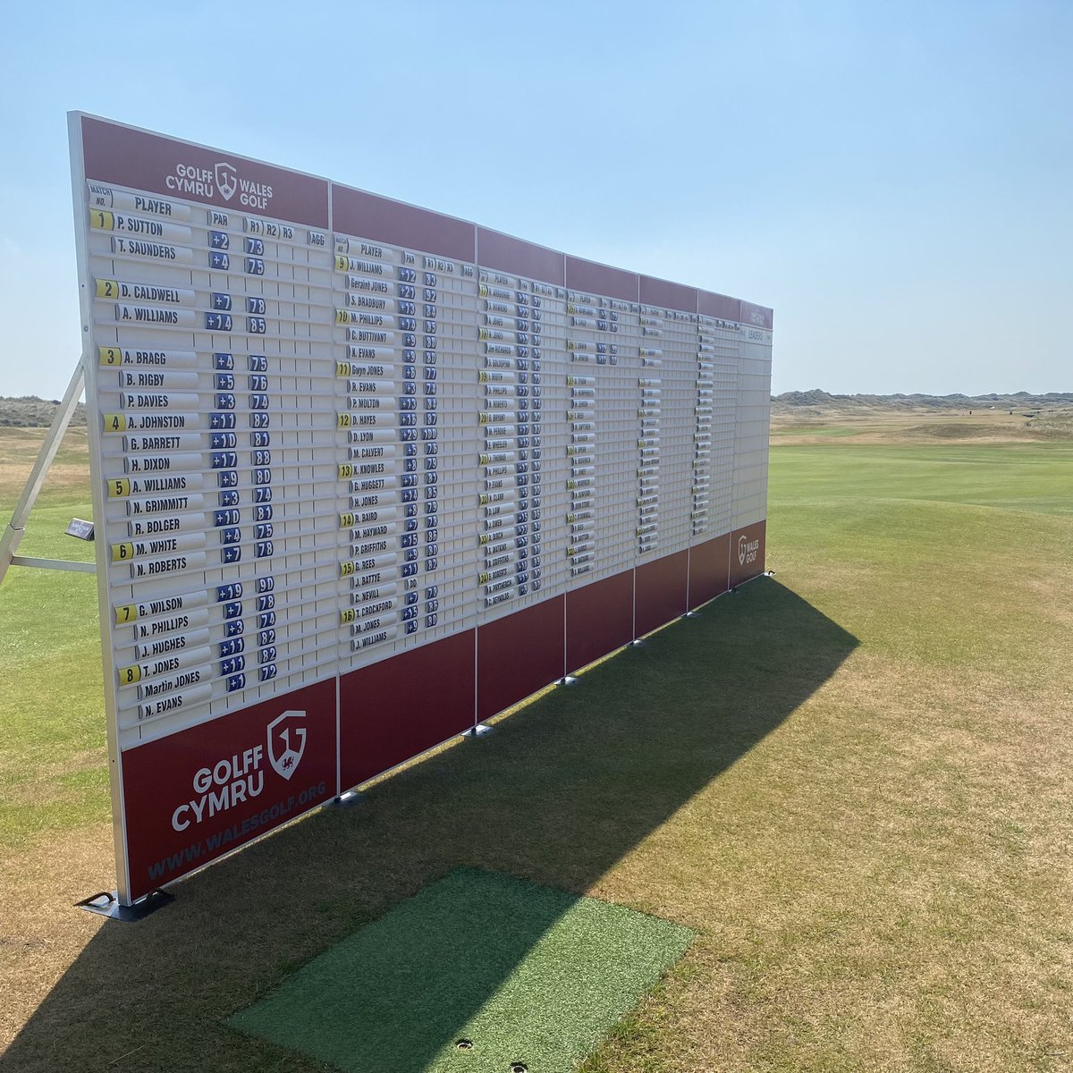 Wales Golf | Golff Cymru (@wales_golf) on Twitter photo All players have now teed off in the first round of the 🏴 Men’s Seniors Championship at a hot and sunny <a href="/AberdoveyGC/">Aberdovey Golf Club</a> 🏌️♂️☀️
Follow all of the scoring here 👉 bit.ly/3Pcbssy All players have now teed off in the first round of the 🏴 Men’s Seniors Championship at a hot and sunny <a href="/AberdoveyGC/">Aberdovey Golf Club</a> 🏌️♂️☀️
Follow all of the scoring here 👉 bit.ly/3Pcbssy