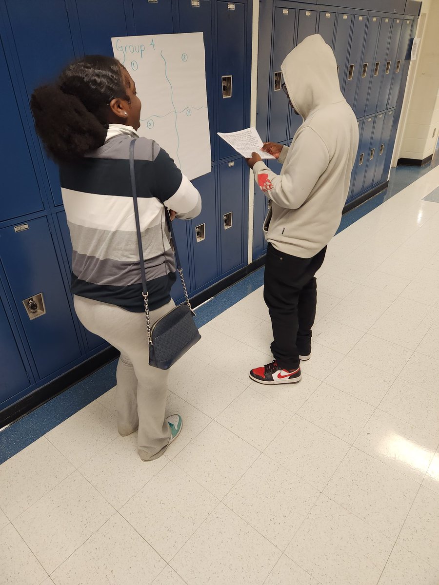 Even in summer school at Austin Rd Middle School we work together to get the job done! #theme #ela #summerschool #groupwork