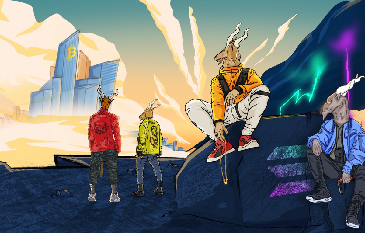 The G.O.A.T.S

Are returning to reclaim their territory !

#bitcoin #OrdinalsNFT