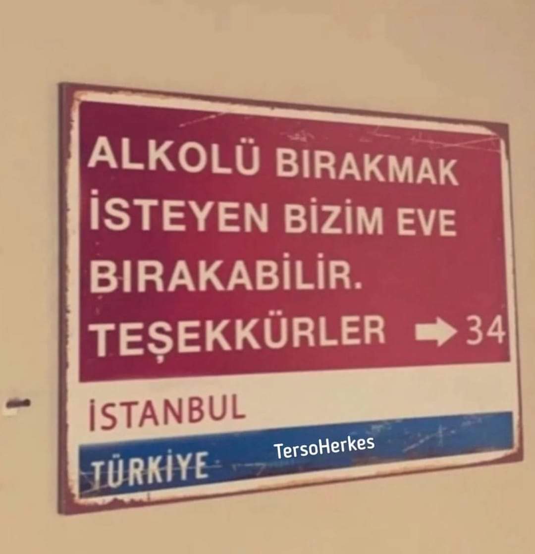 Zərərli vərdişlərdən uzaq olun, mən sizin yerinizə yaxın olaram 😃